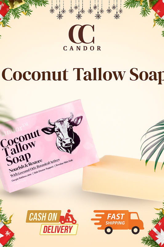 Candor Coconut Tallow Facial Soap